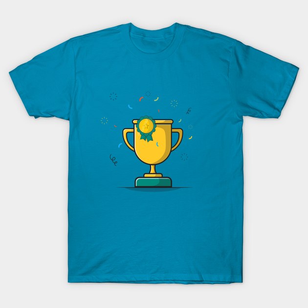 gold trophy T-Shirt by heisenbergart